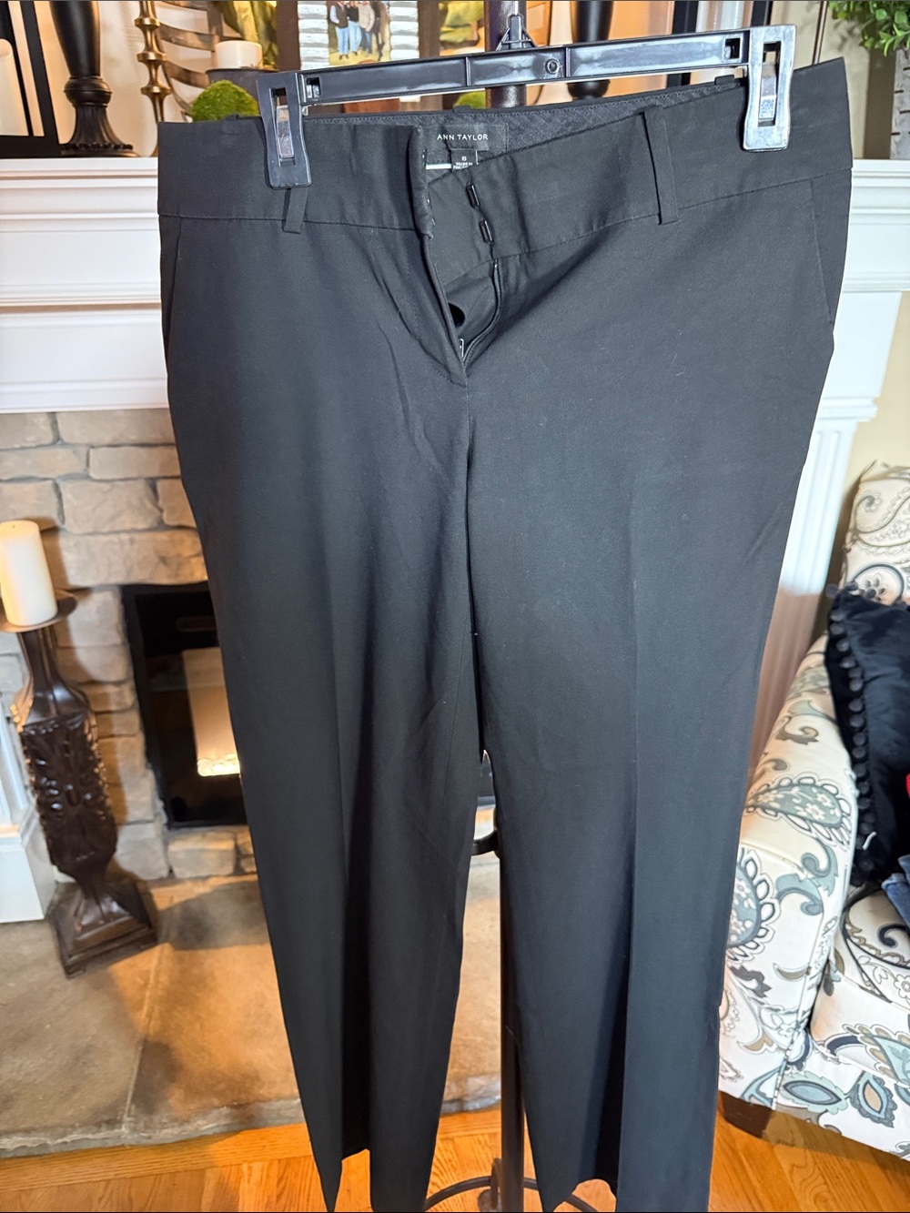 Ann Taylor Black Men’s Dress Pants - Classic Tailored Style
